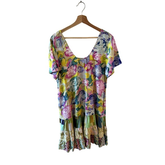 Jams World Vintage Hattie Mixed Floral Print Dress - Picture 1 of 6